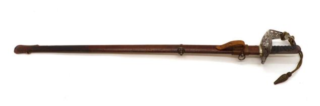 A Victorian 1857 Pattern officer's dress sword,