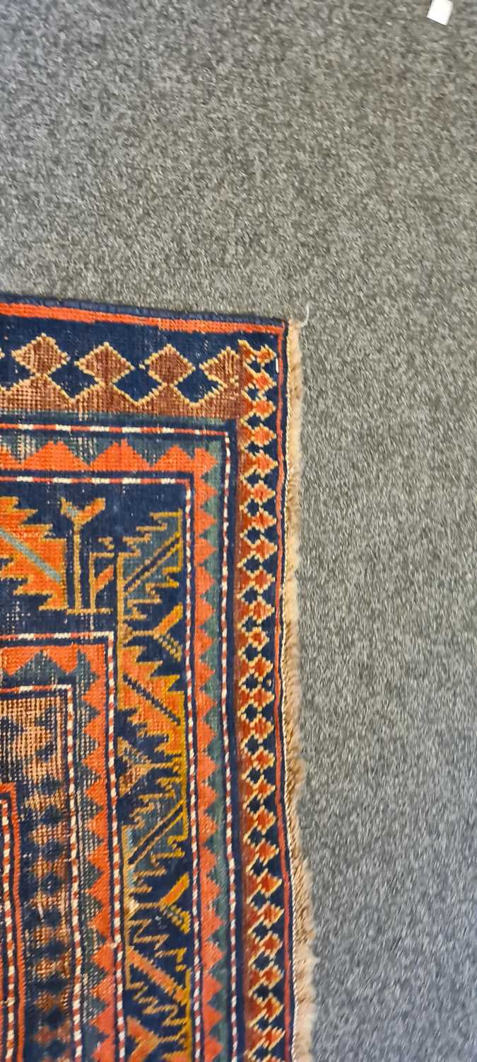 A Kazak wool rug - Image 9 of 49