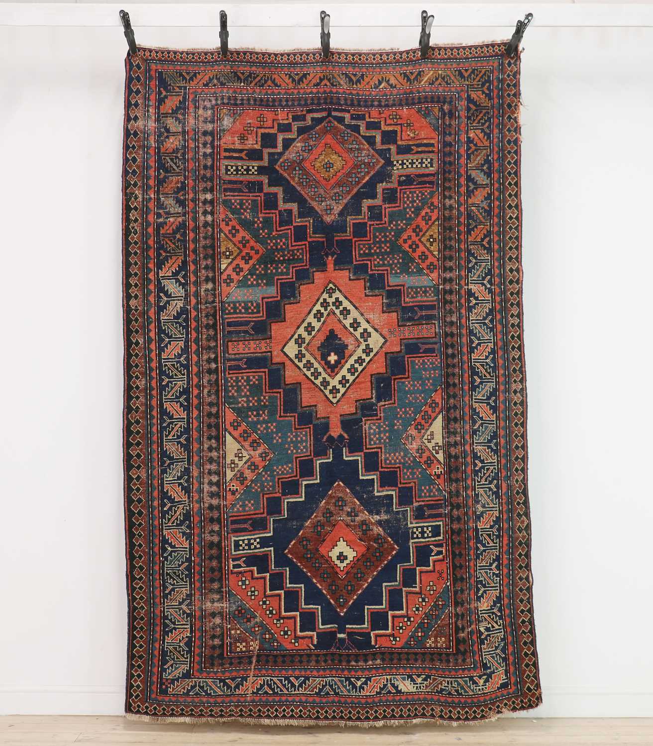 A Kazak wool rug