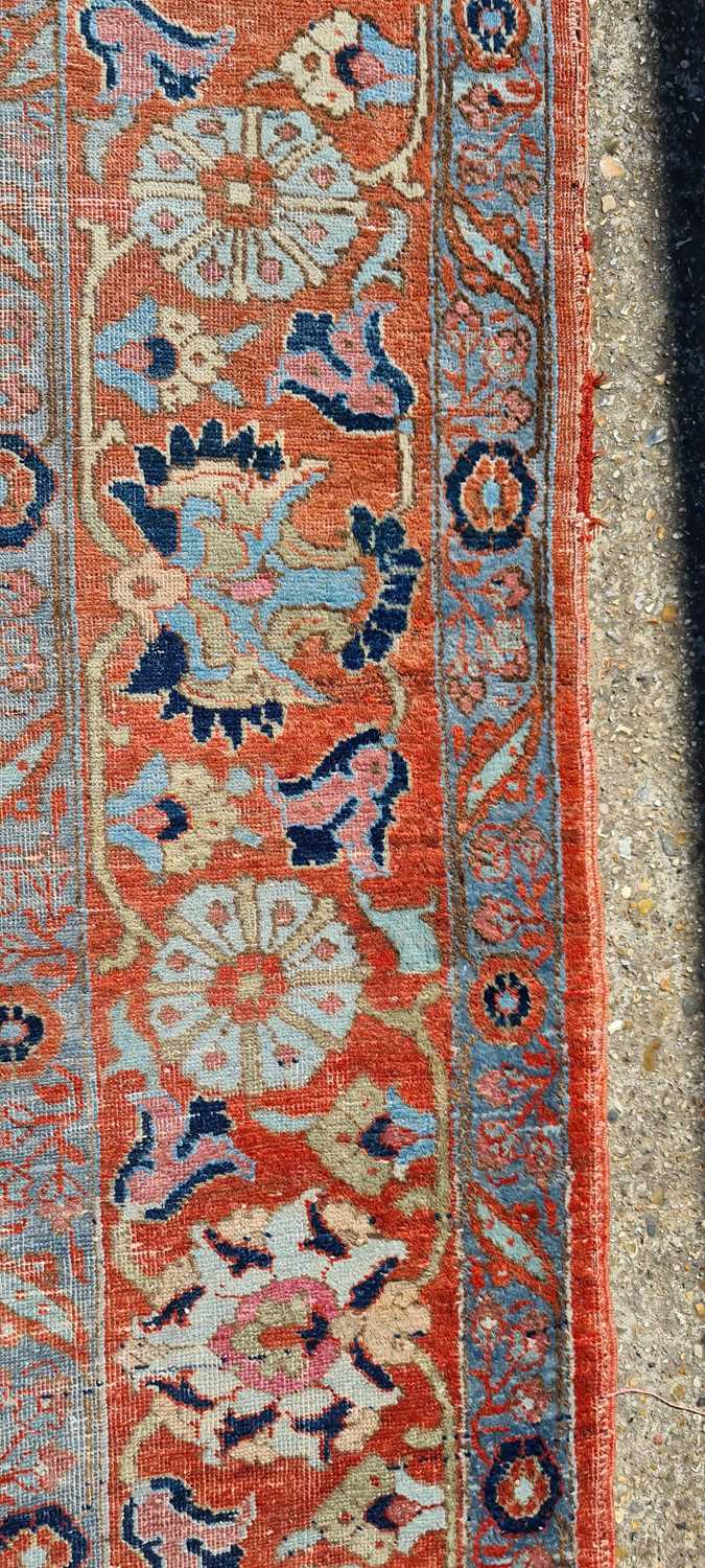 A Heriz wool carpet, - Image 25 of 25