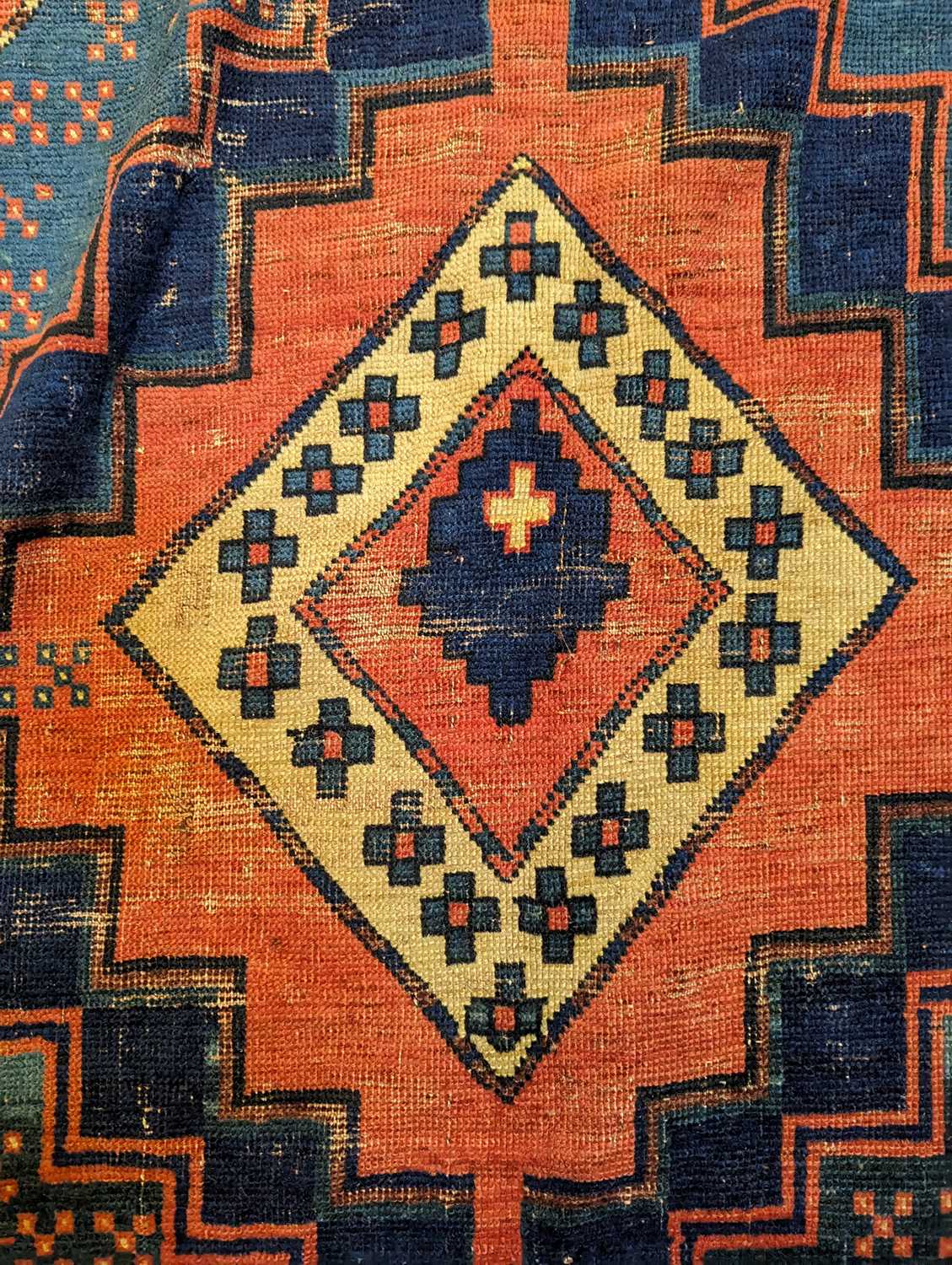 A Kazak wool rug - Image 47 of 49