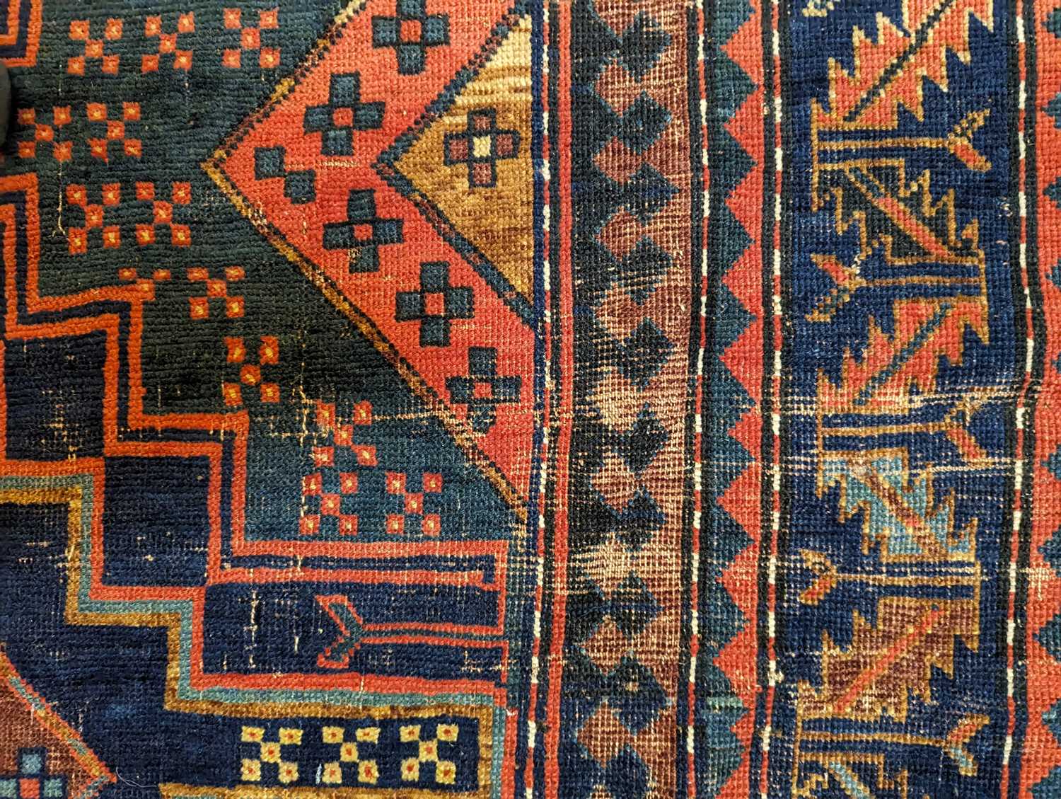 A Kazak wool rug - Image 45 of 49