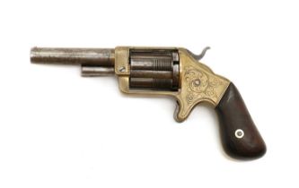 A .32 Slocum five-shot pocket revolver,