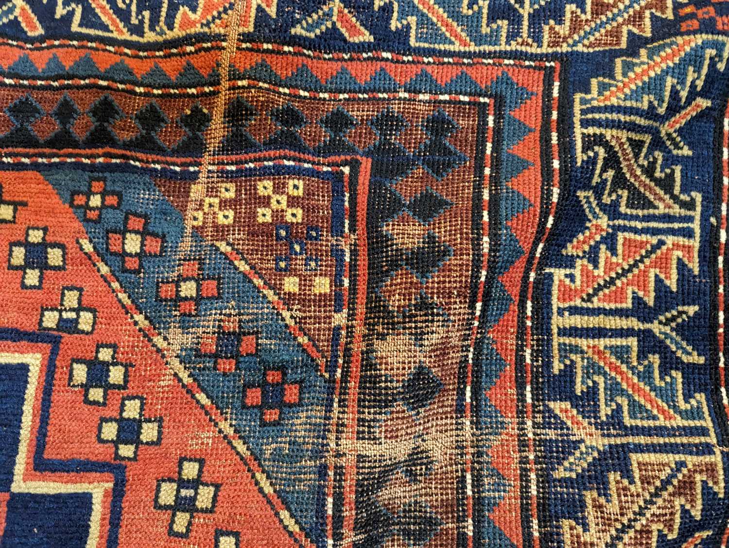 A Kazak wool rug - Image 41 of 49