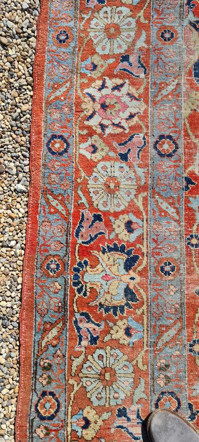 A Heriz wool carpet, - Image 7 of 25