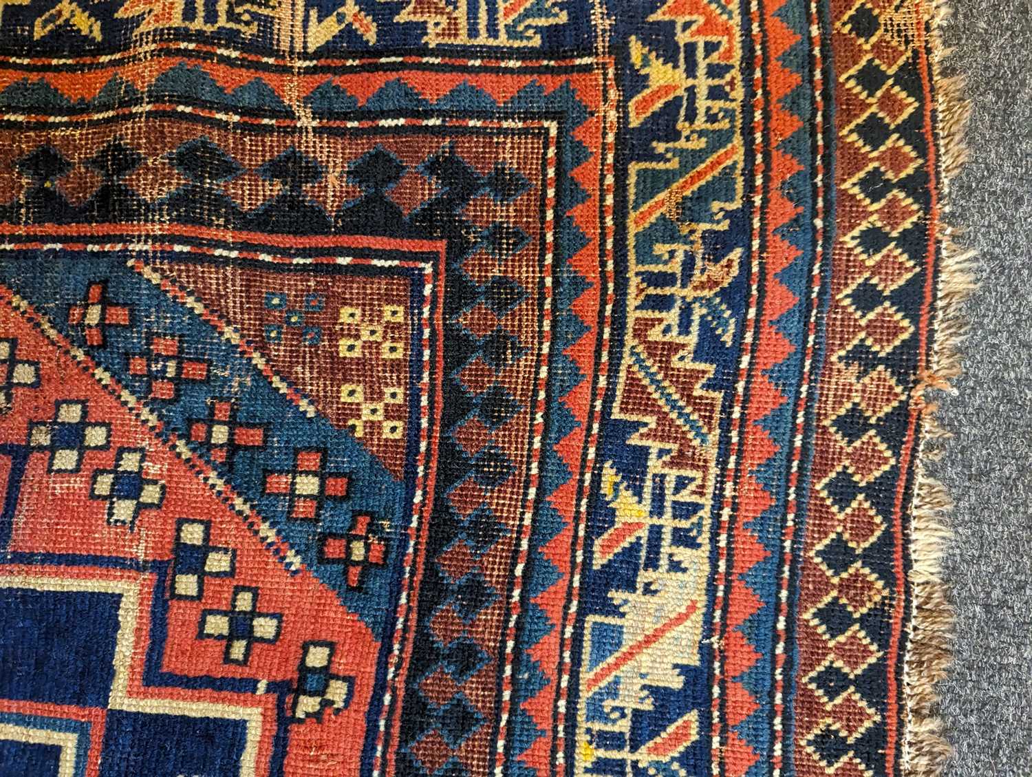 A Kazak wool rug - Image 29 of 49