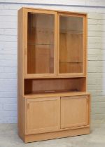 A Danish oak cabinet,