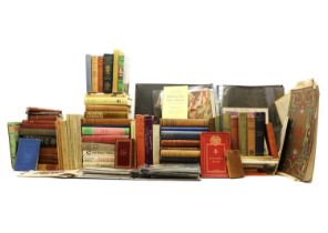 Mixed collection of books,