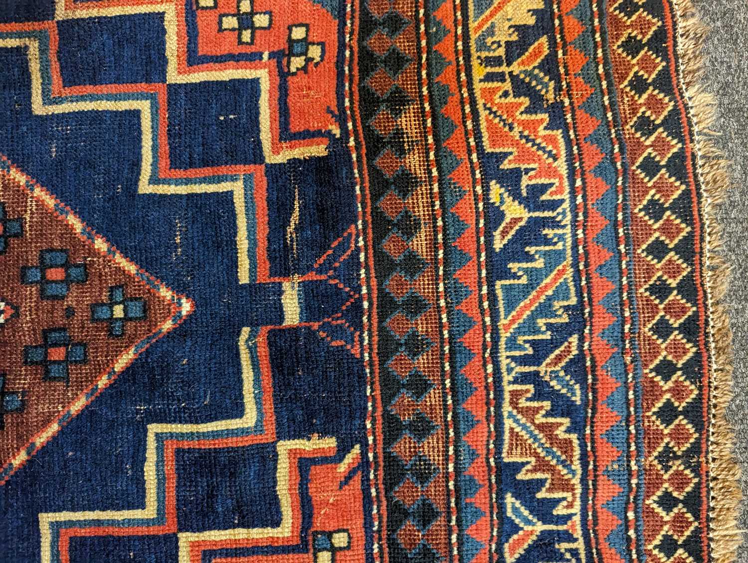 A Kazak wool rug - Image 40 of 49