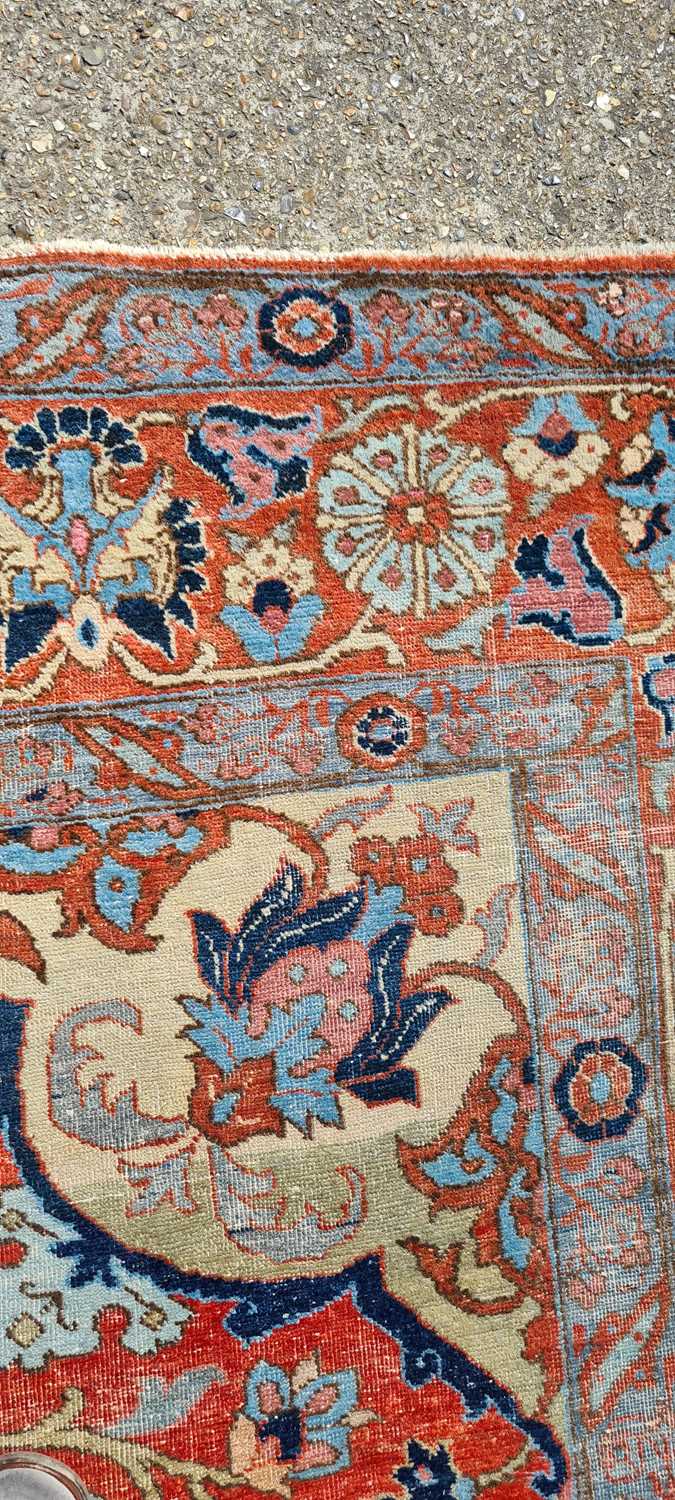 A Heriz wool carpet, - Image 22 of 25