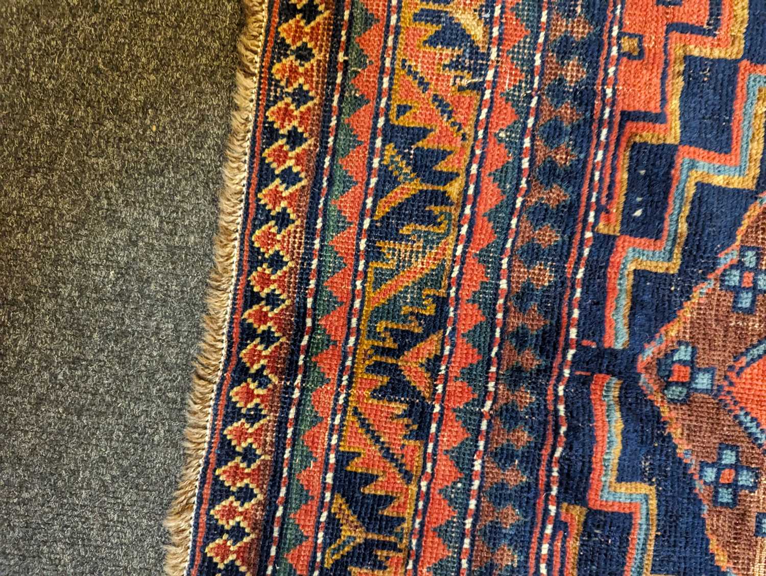 A Kazak wool rug - Image 19 of 49