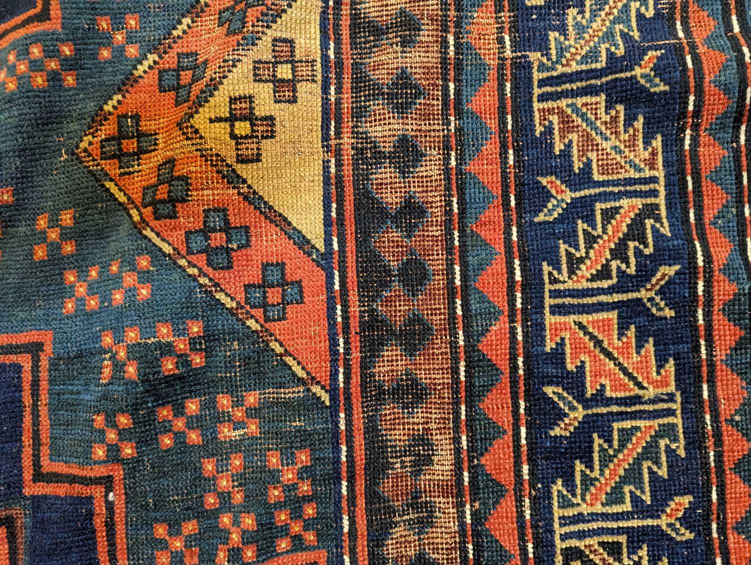 A Kazak wool rug - Image 46 of 49