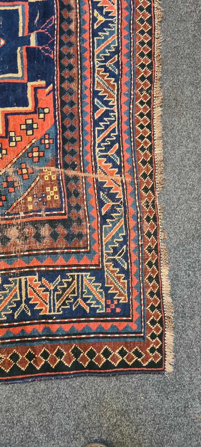 A Kazak wool rug - Image 8 of 49