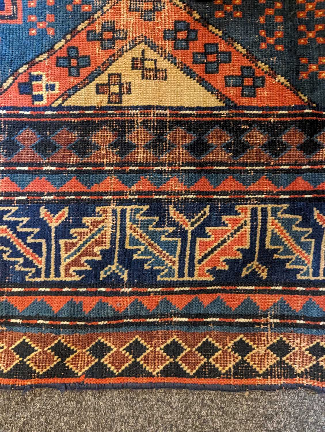 A Kazak wool rug - Image 30 of 49