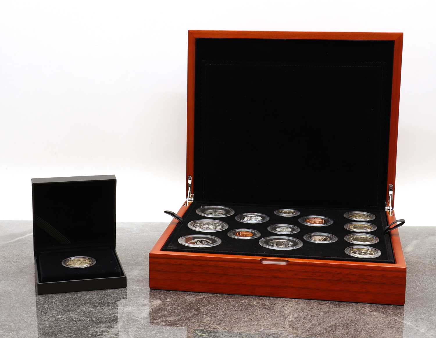 A collection of 11 Royal Mint Premium Proof collections, - Image 2 of 23