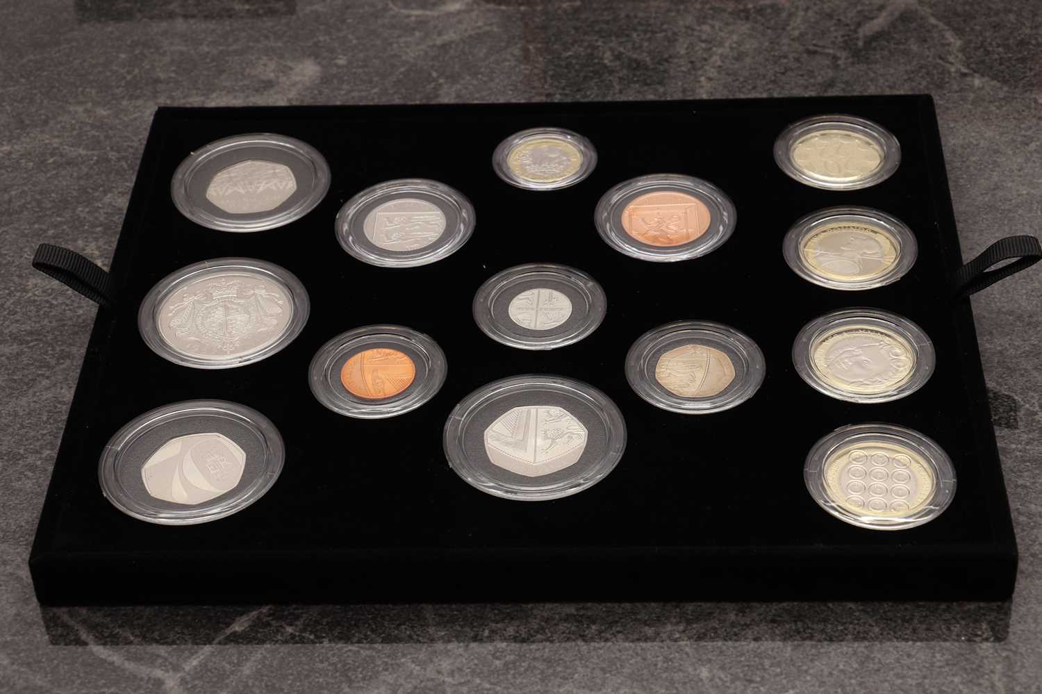 A collection of 11 Royal Mint Premium Proof collections, - Image 3 of 23
