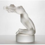 A Lalique glass 'Chrysis' figure
