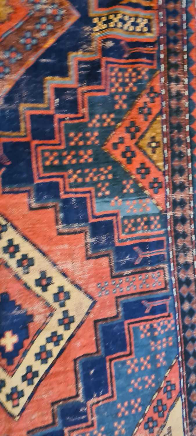 A Kazak wool rug - Image 3 of 49