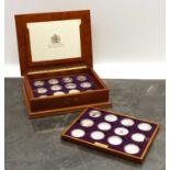 A set of twenty four Elizabeth Il Golden Jubilee collection proof & silver proof crowns,