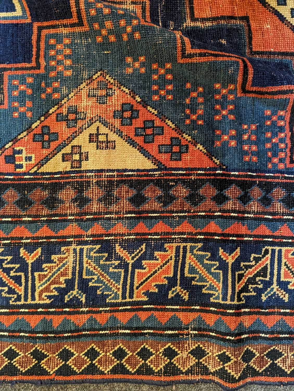 A Kazak wool rug - Image 36 of 49