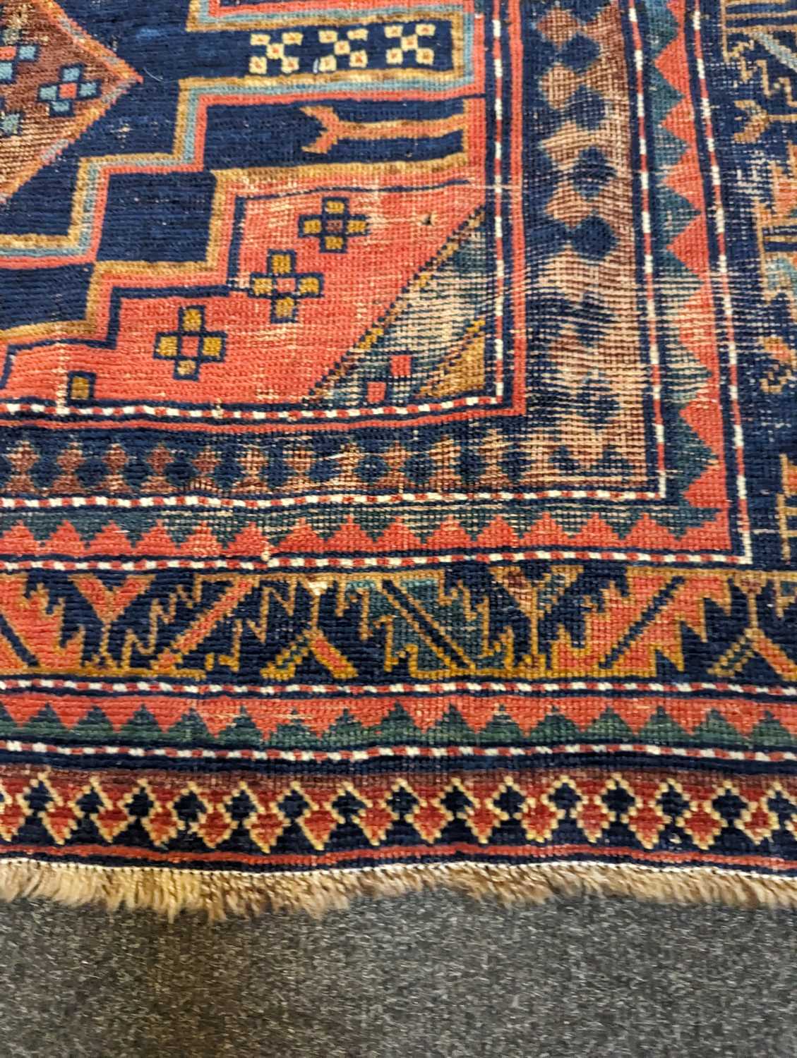 A Kazak wool rug - Image 20 of 49