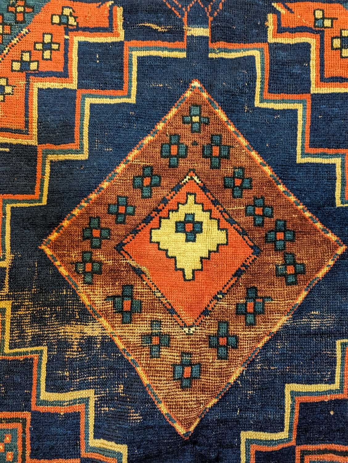 A Kazak wool rug - Image 34 of 49