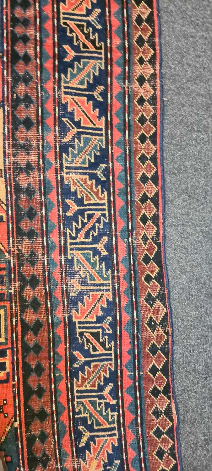 A Kazak wool rug - Image 7 of 49