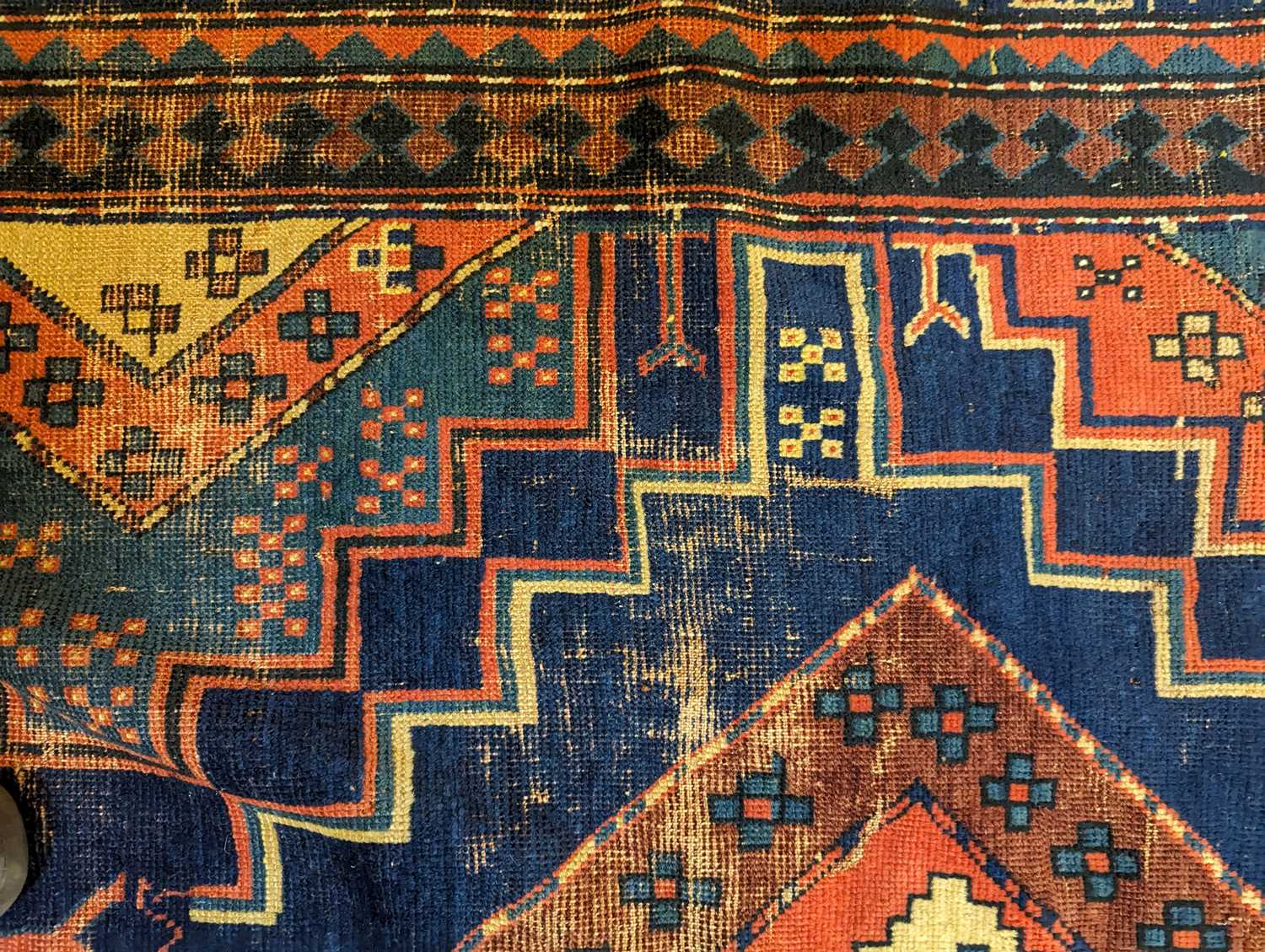 A Kazak wool rug - Image 49 of 49