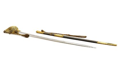 An 1827 Pattern Naval officer's sword,