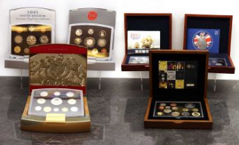 A collection of Royal Mint Executive proof sets,