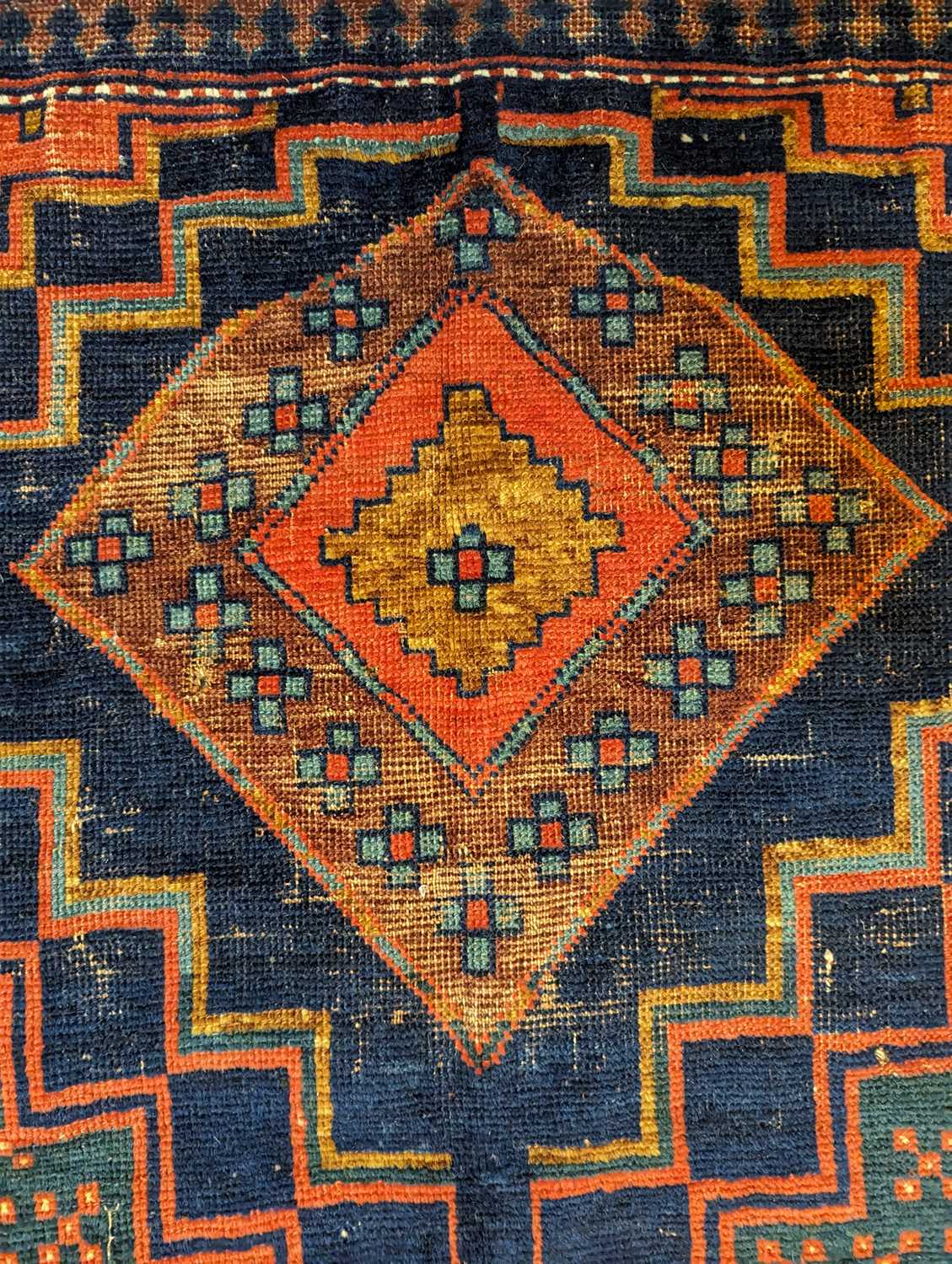 A Kazak wool rug - Image 48 of 49