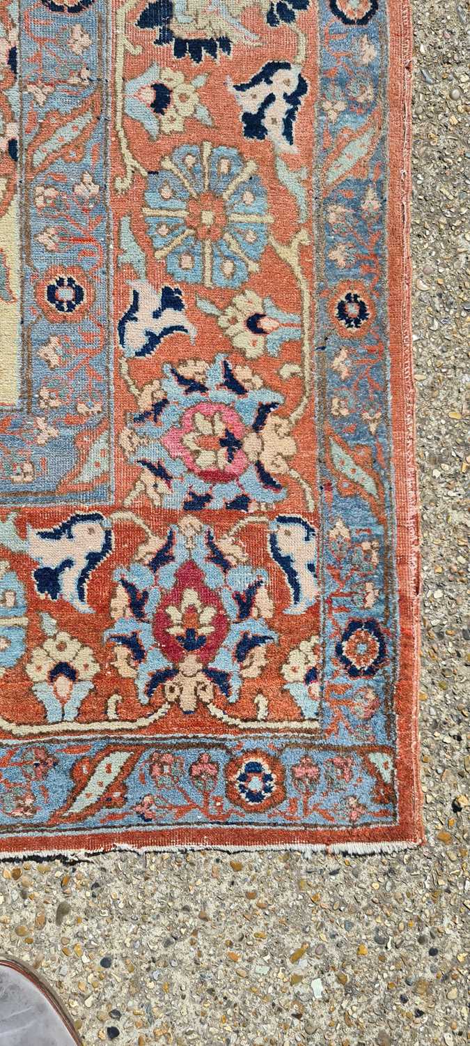 A Heriz wool carpet, - Image 5 of 25