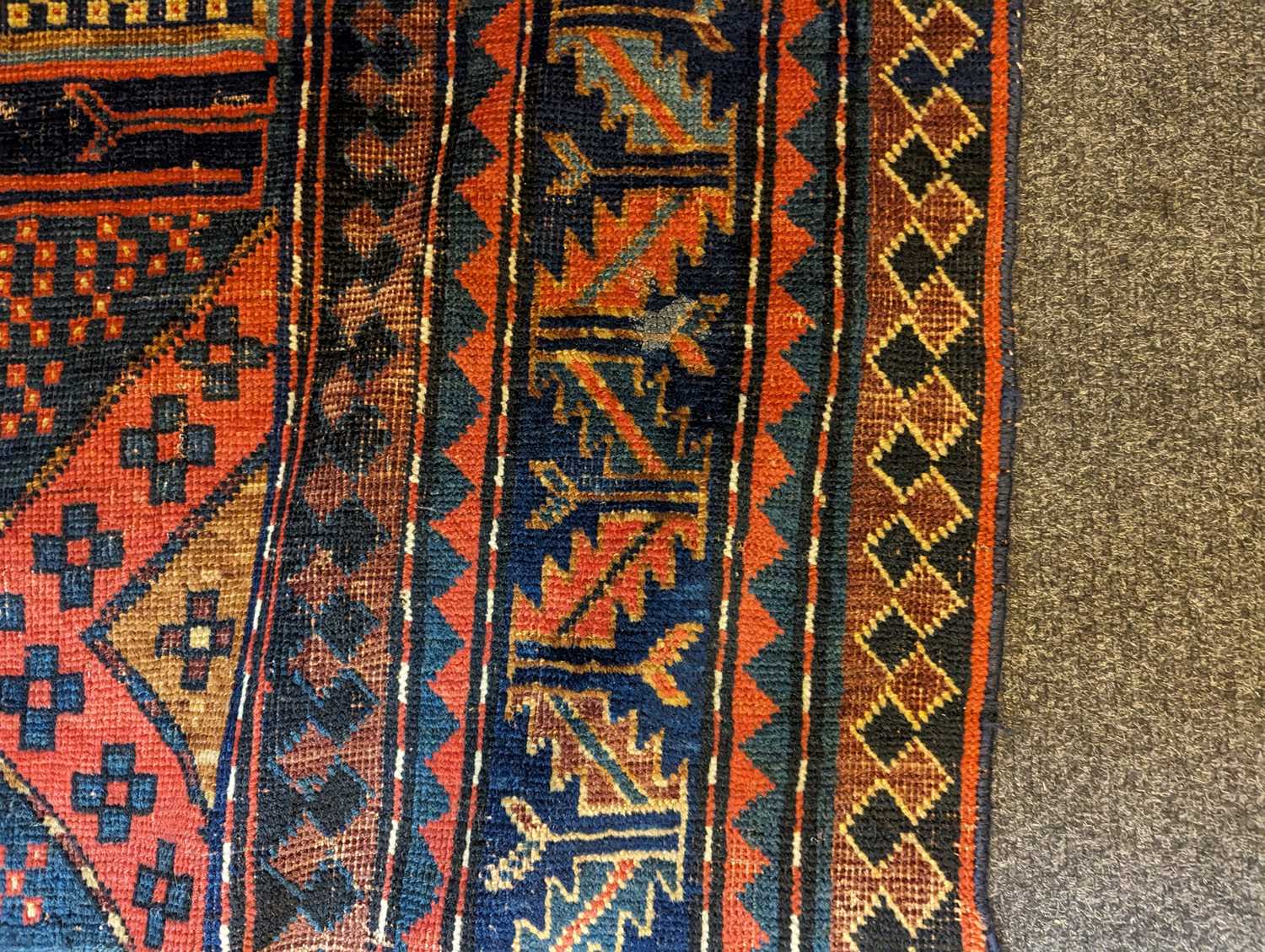 A Kazak wool rug - Image 22 of 49