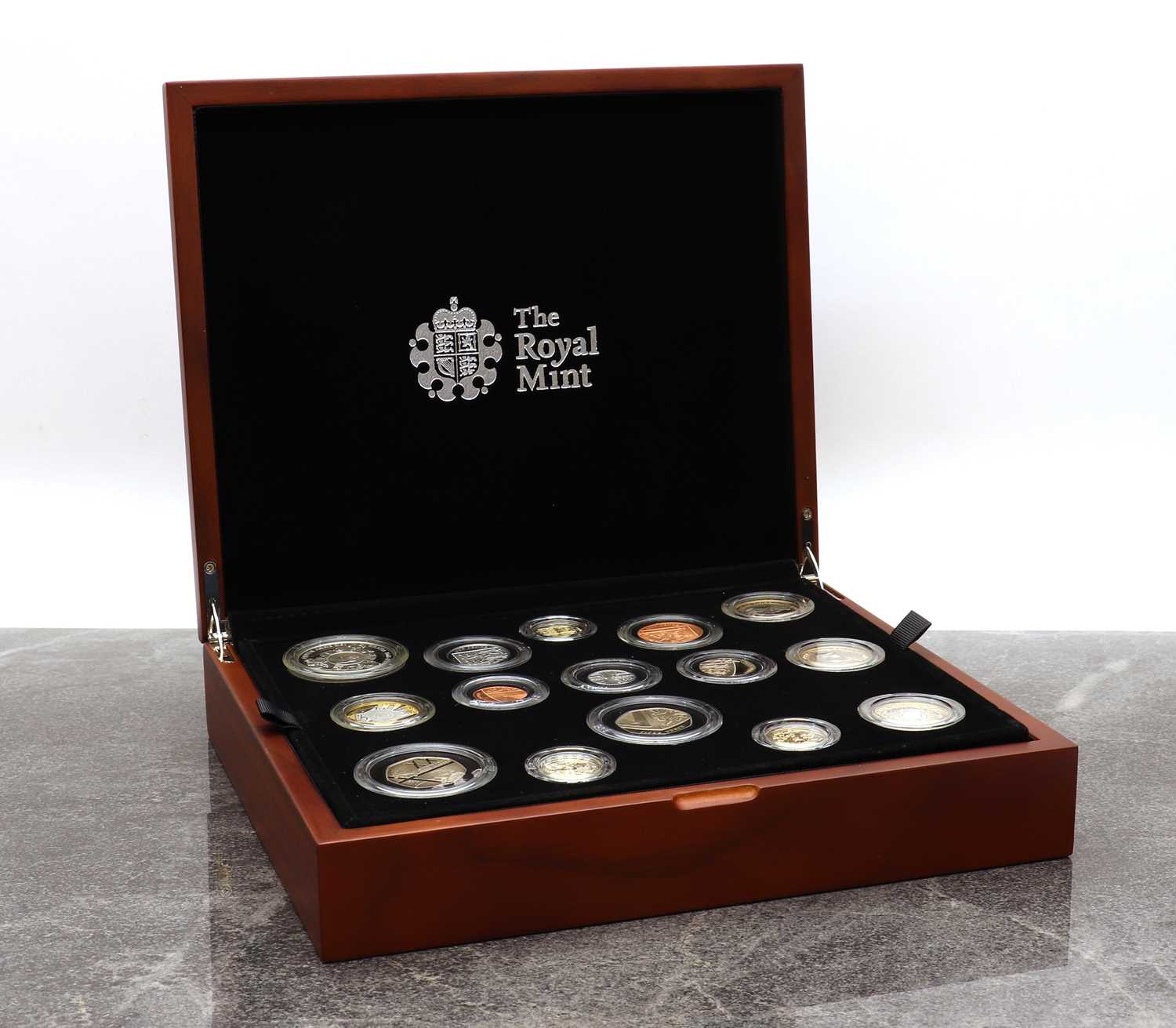 A collection of 11 Royal Mint Premium Proof collections, - Image 21 of 23