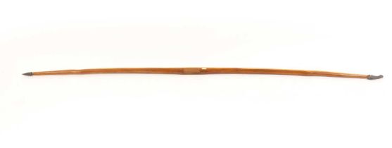 A ladies' yew wood longbow