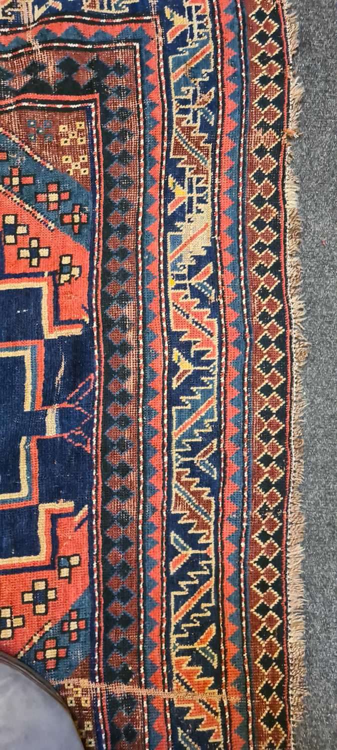 A Kazak wool rug - Image 15 of 49