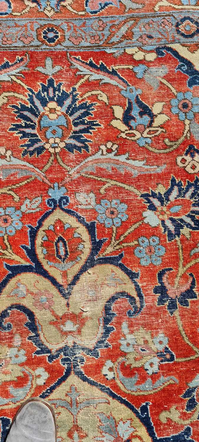 A Heriz wool carpet, - Image 18 of 25