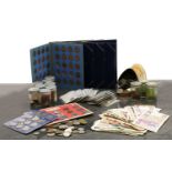 A large quantity of low denomination world currency and foreign bank notes,