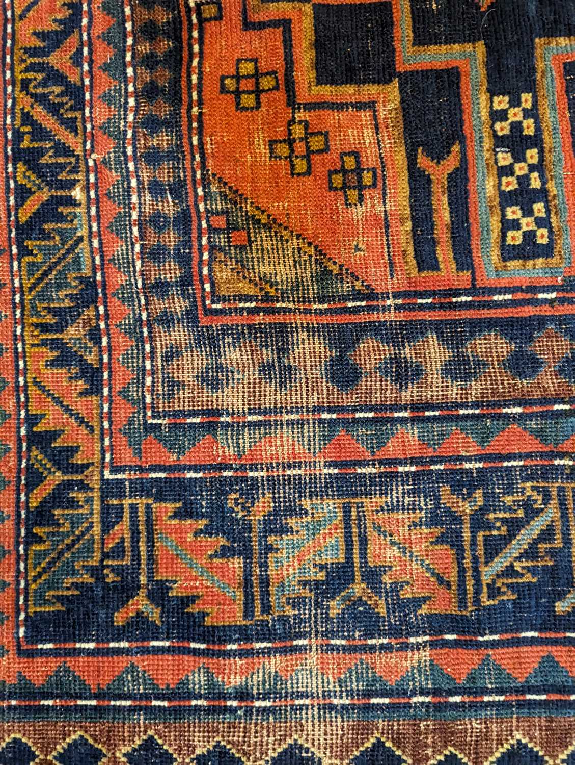 A Kazak wool rug - Image 35 of 49