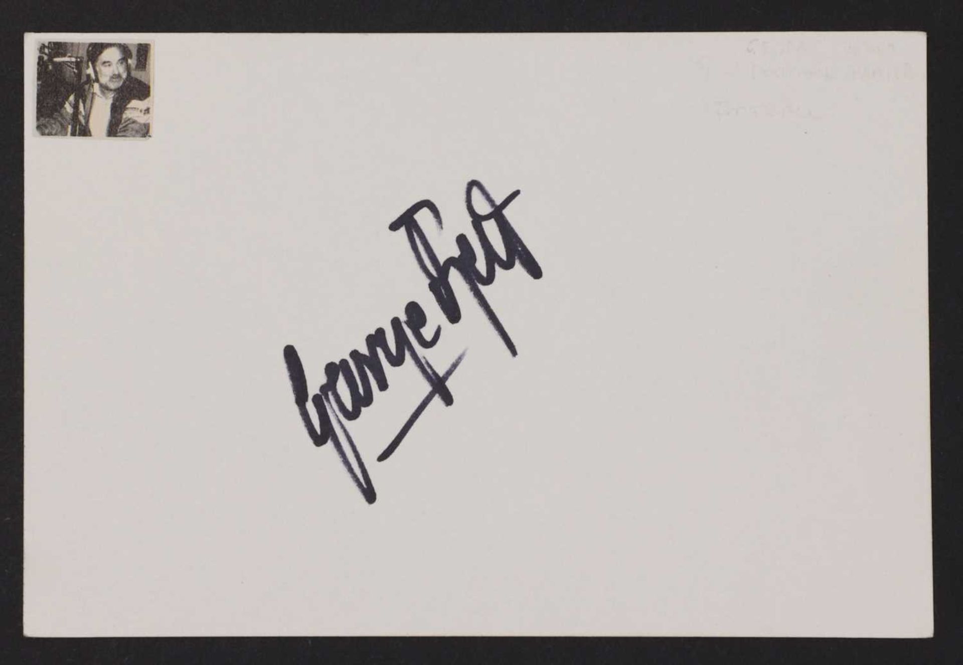 Five George Best autograpraphs, - Image 3 of 6