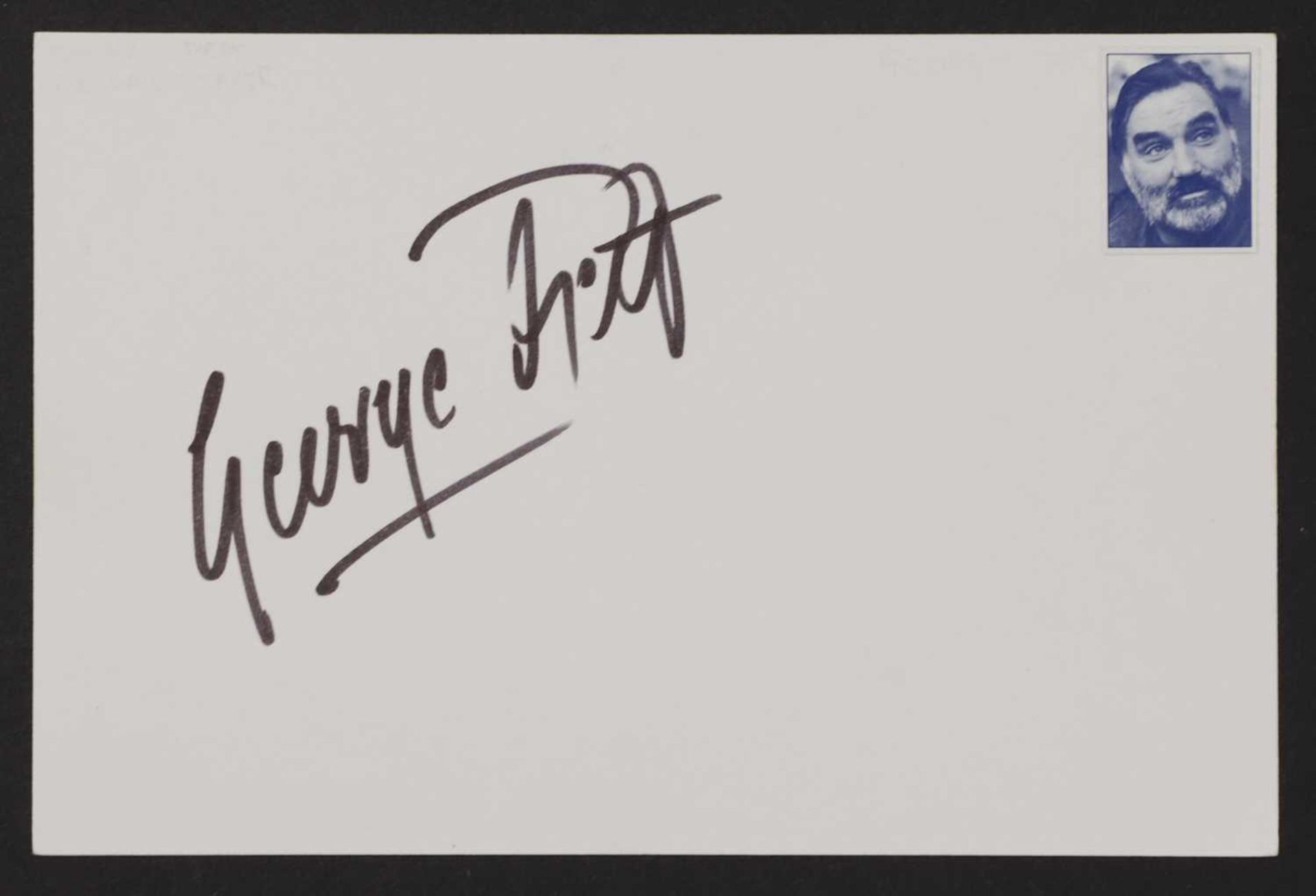 Five George Best autograpraphs, - Image 4 of 6