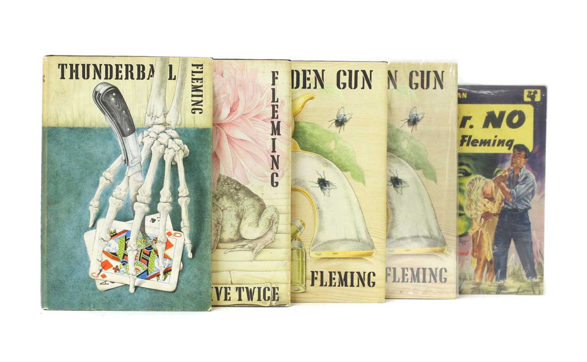 Ian FLEMING: 1- Five first editions: