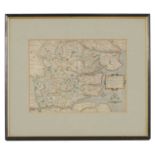 Two ESSEX Maps: 1- Speed, John: Essex devided into Hundreds,