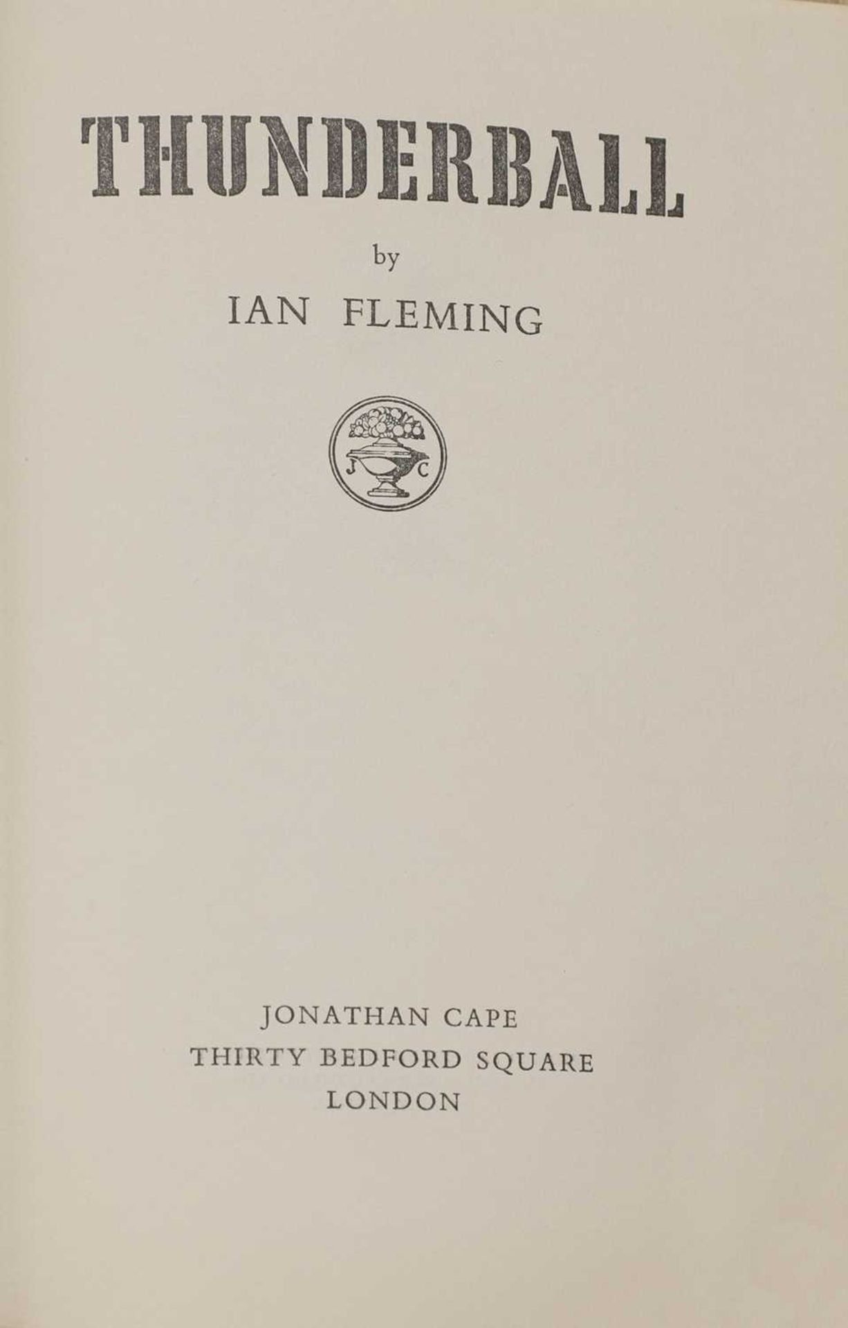 Ian FLEMING: 1- Five first editions: - Bild 3 aus 7