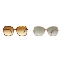 A pair of Gucci faux tortoiseshell framed sunglasses,