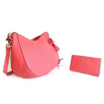 A Kate Spade pink shoulder bag,