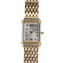 A ladies' stainless steel Michel Herbelin quartz bracelet watch,