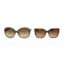 A pair of Bvlgari faux tortoiseshell sunglasses,