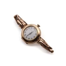 A 9ct gold mechanical bracelet watch,