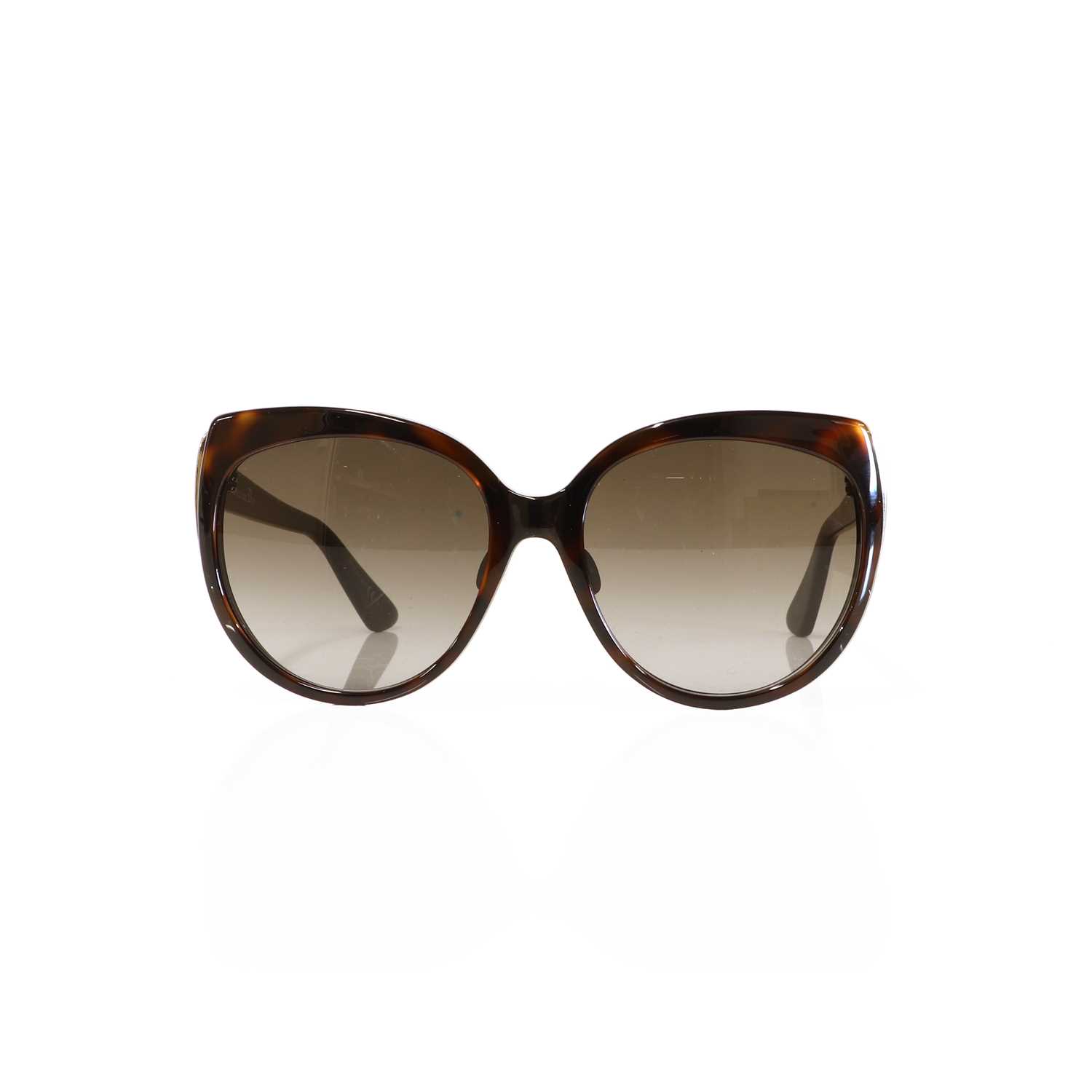 A pair of Christian Dior faux tortoiseshell and silver-rimmed sunglasses, - Image 3 of 9